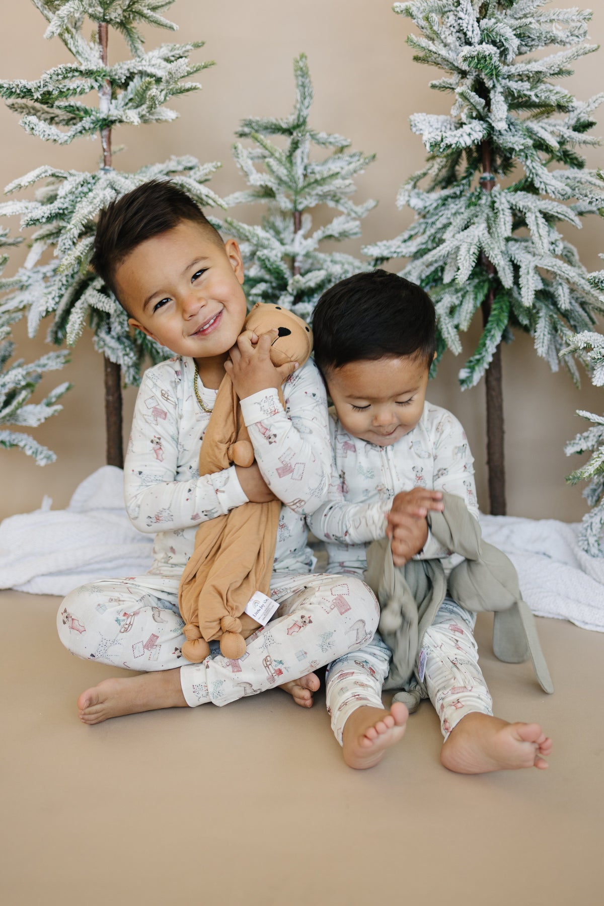 Santa Paws Bamboo Zippy Pajamas