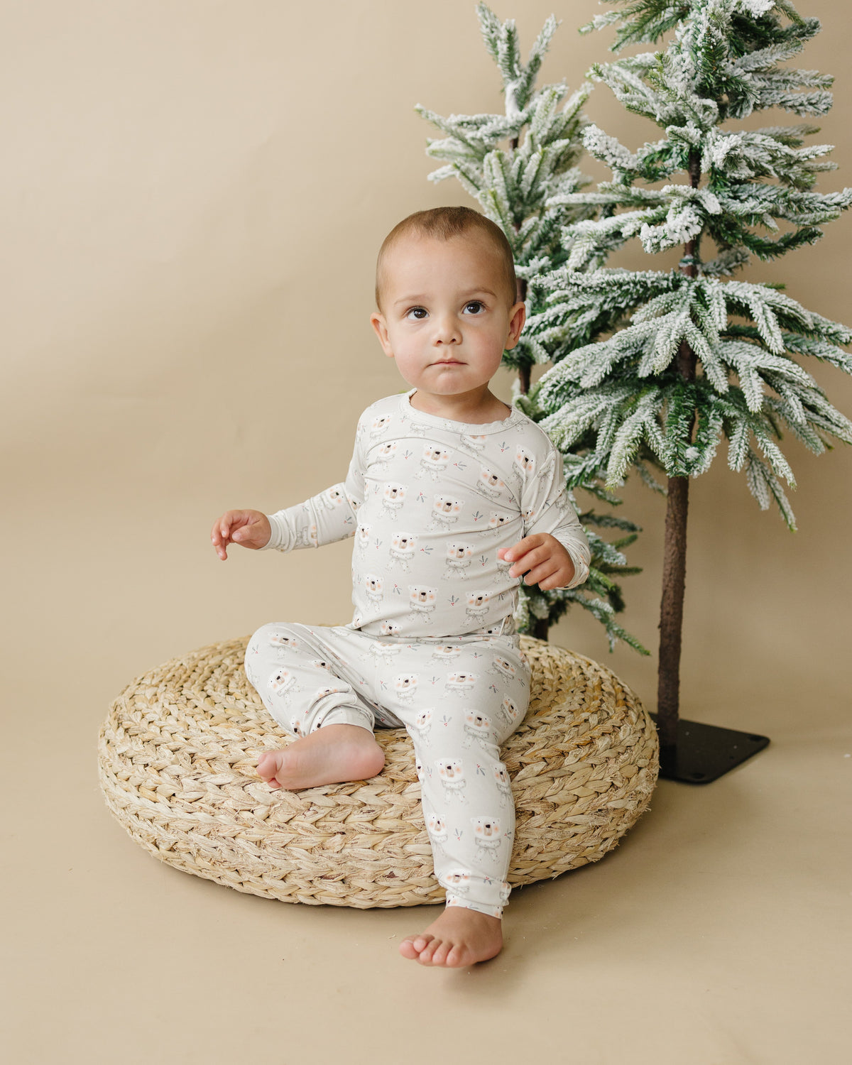 Polar Bear 2pc Bamboo Pajamas