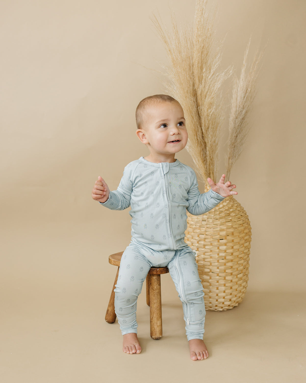 Fly Me to the Moon Bamboo Zippy Pajamas