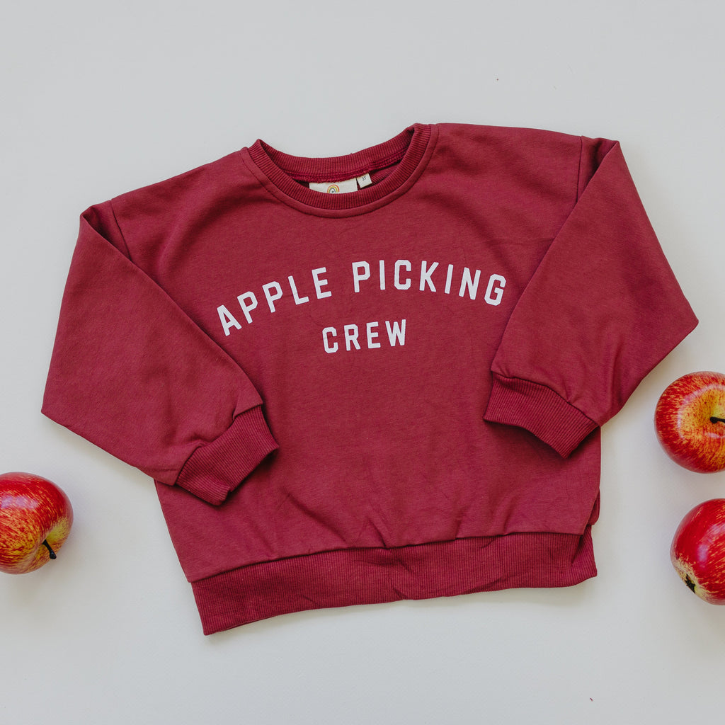 Apple Picking Crew Crewneck Sweatshirt