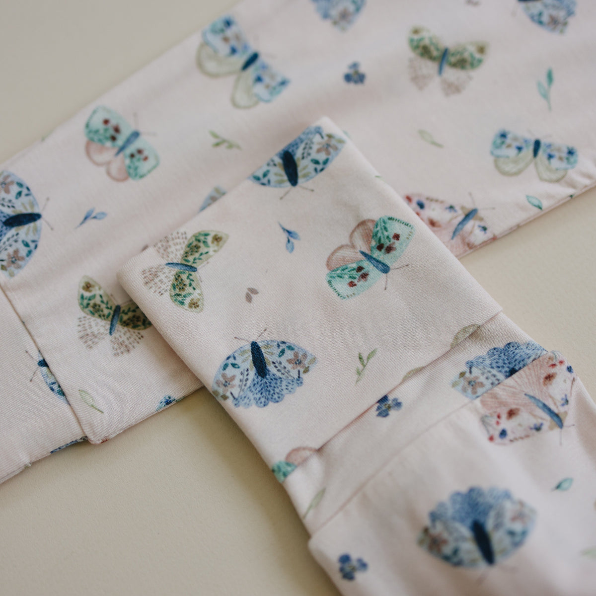 Luna Moths Bamboo Zippy Pajamas