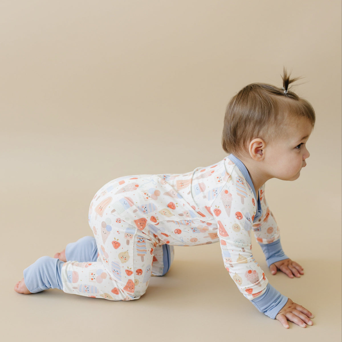 Sweet Summertime Bamboo Zippy Pajamas