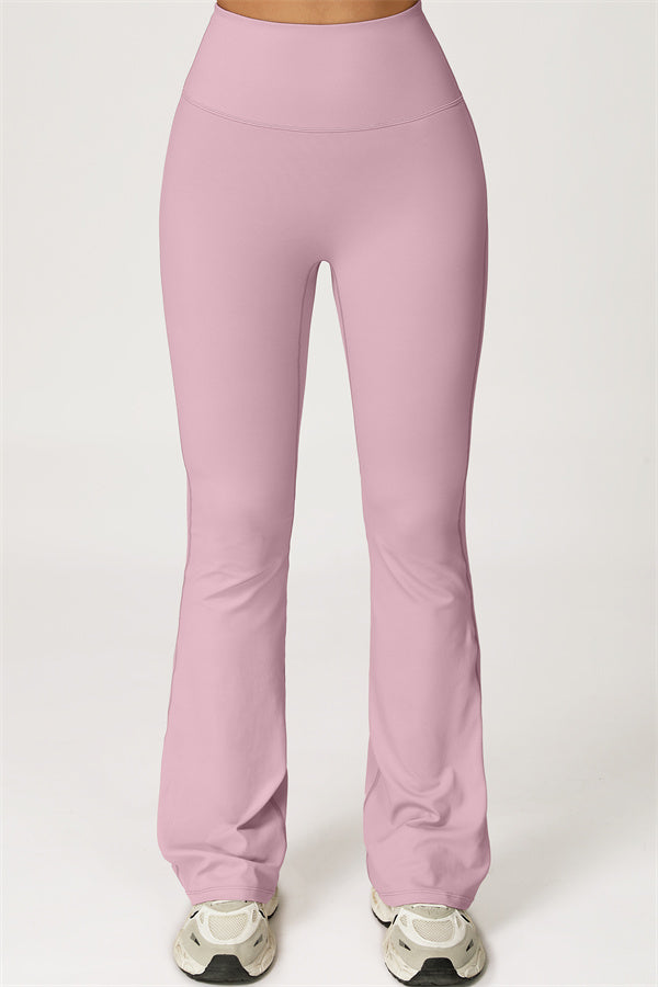 The Lily Belle Crop Top Flared Leggings 2-Piece Set