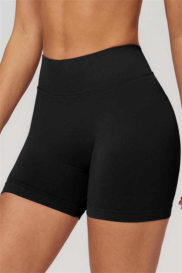 The Empower One-Shoulder Sports Bra Shorts 2-Piece Set