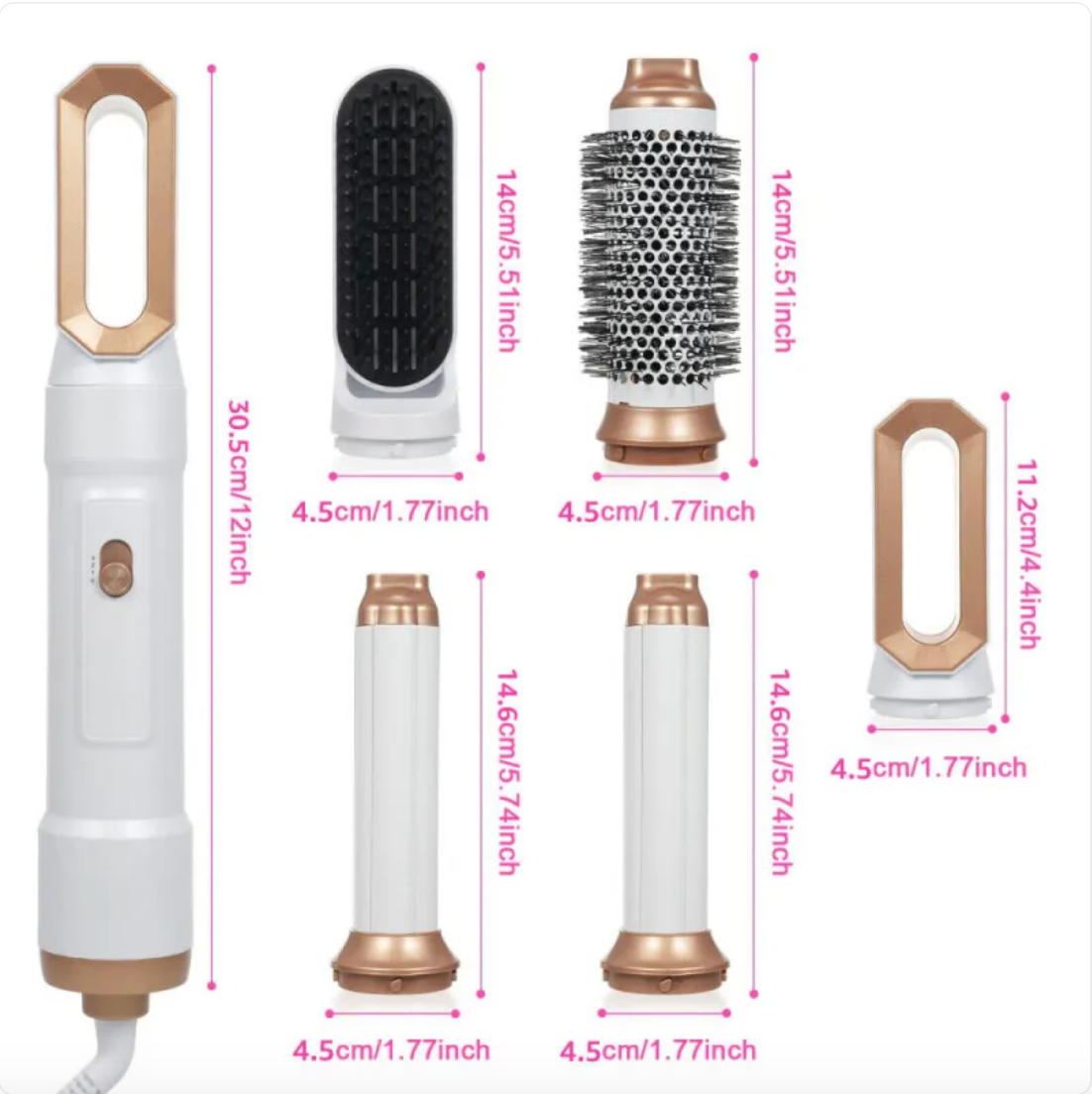 5-in-1 Hot Air Brush