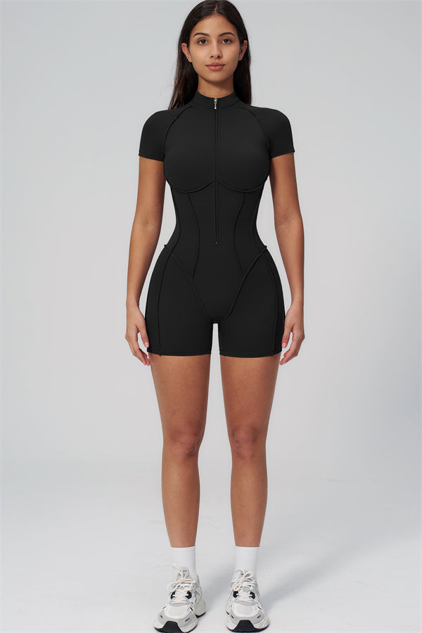 The Anew Zipper Romper