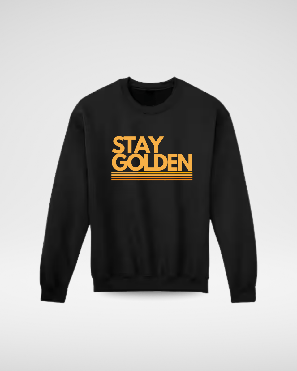 ADULT STAY GOLDEN CREW SWEATSHIRT