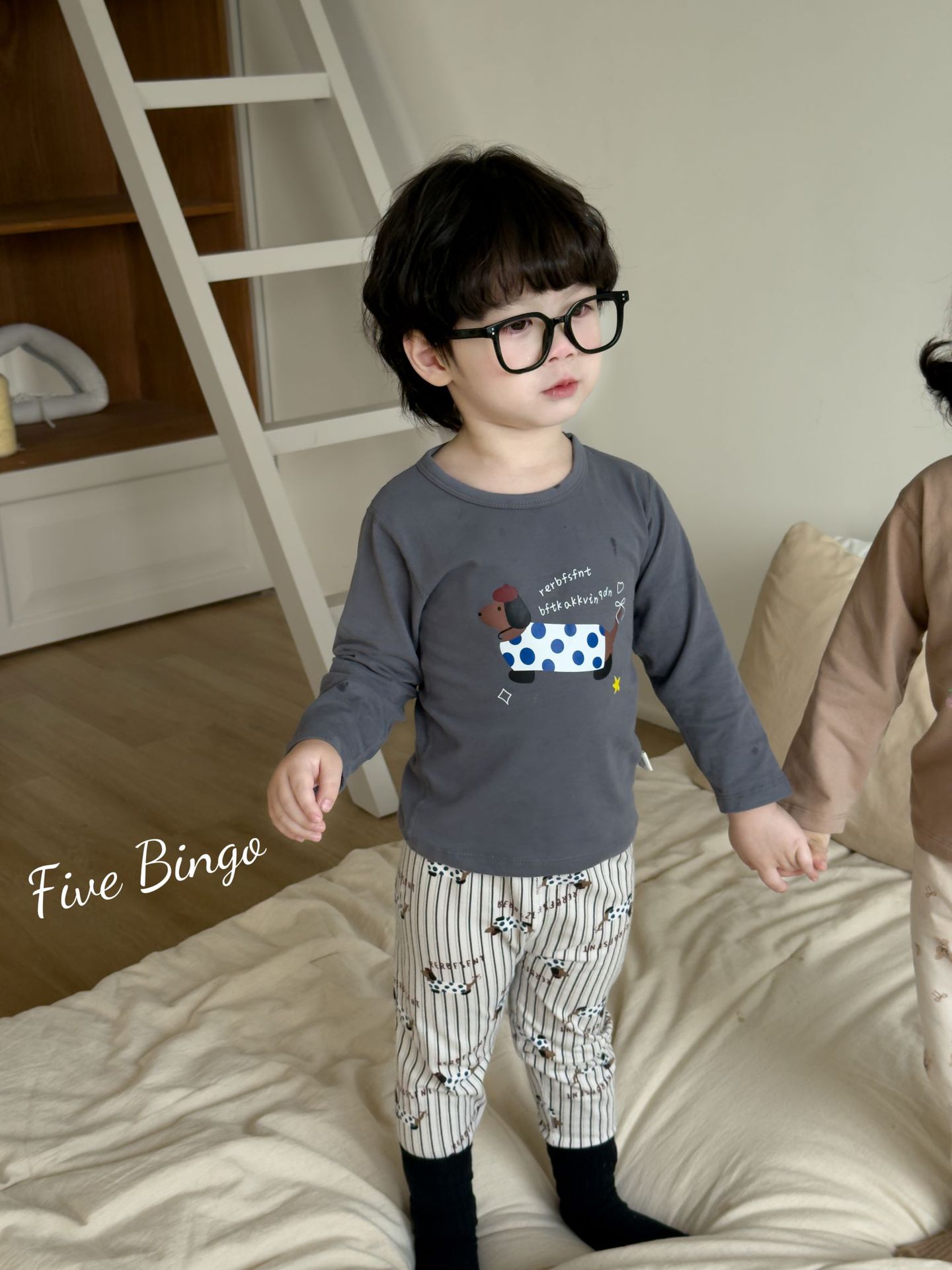 Boneless Pure Cotton Thermal Underwear Set For Boys And Girls Autumn Tops And Pants