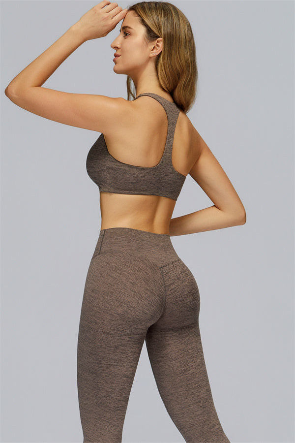 The Radiance Racerback Sports Bra Leggings 2-Piece Set