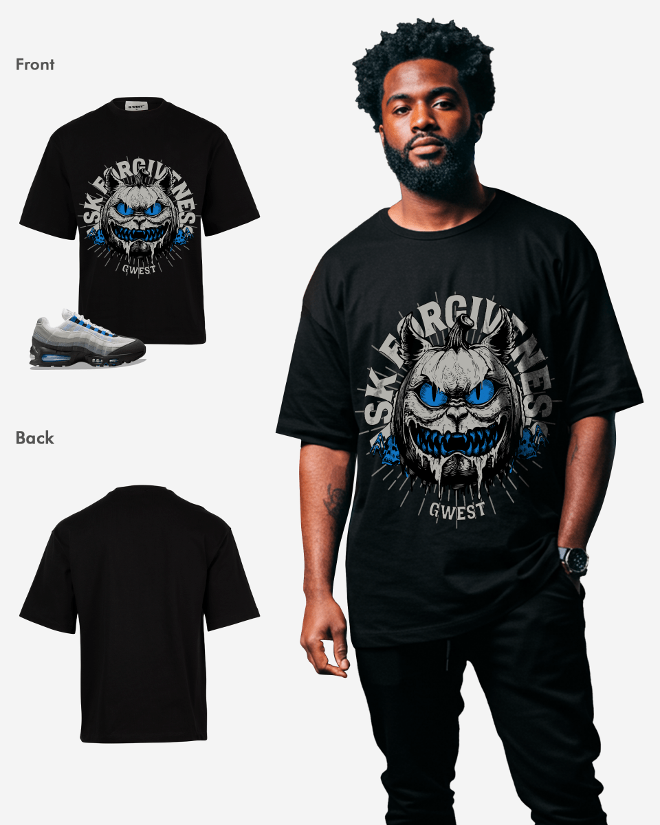 G West Ask Forgiveness Oversized Men's T-Shirt