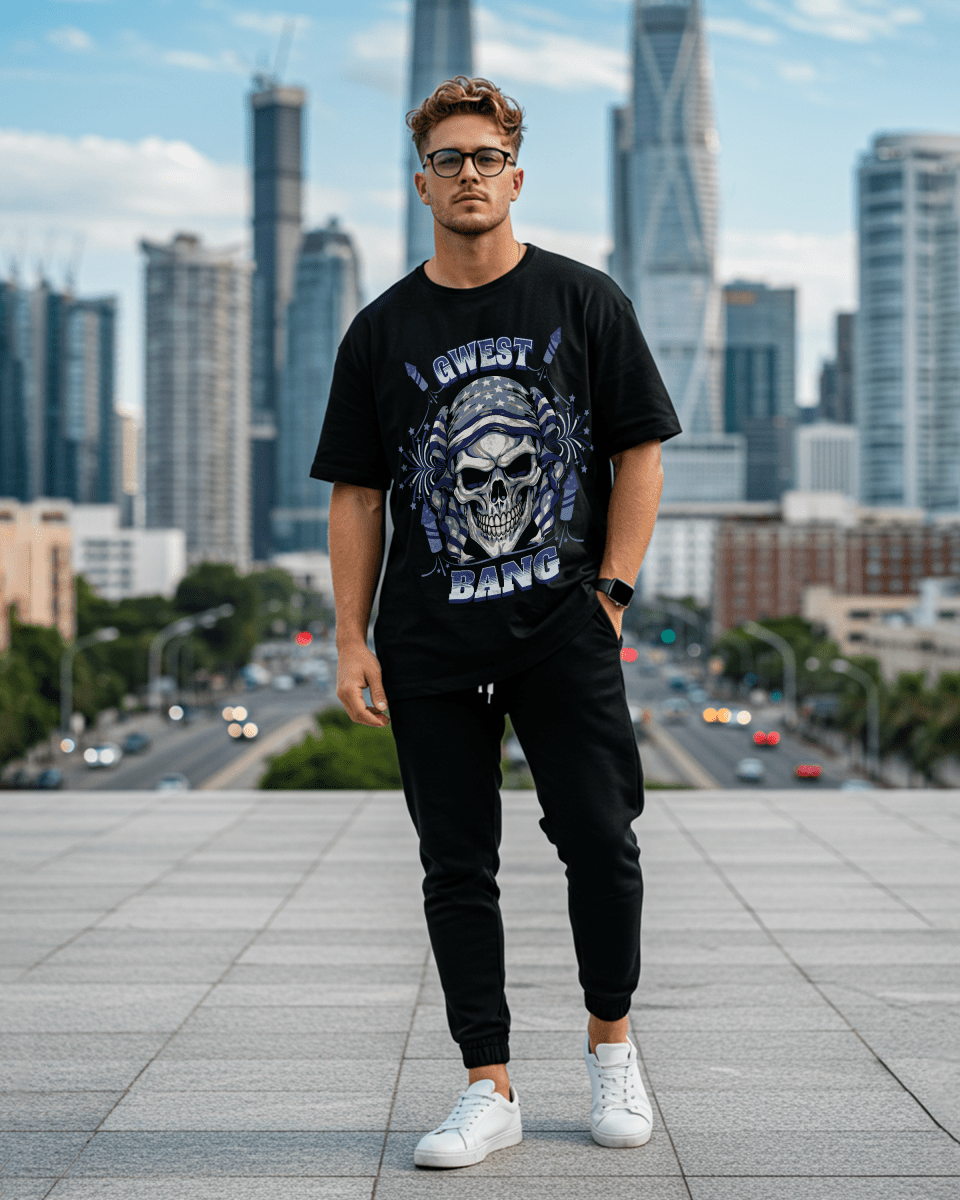 G West Bang Oversized Men's T-Shirt