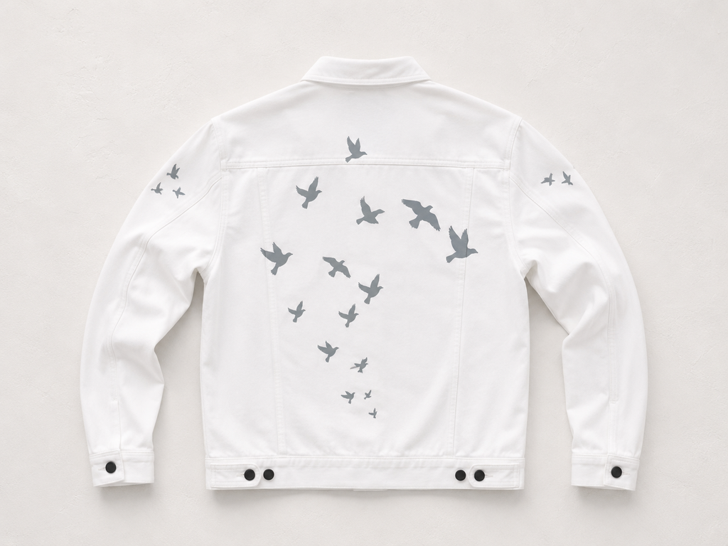 Beach Birds Jacket (Snow White)