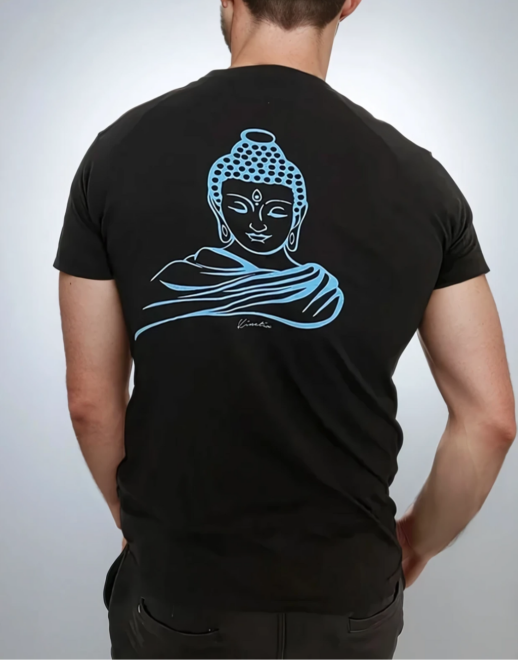 Buddha Serenity on our 4 Corners New Standard (Midnight Black)