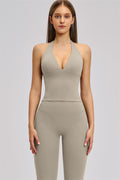 The Zestful Tank Top Flared Leggings 2-Piece Set