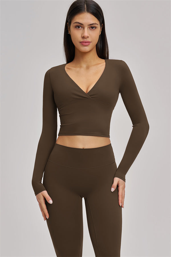 The Swoon Long Sleeve Crop top