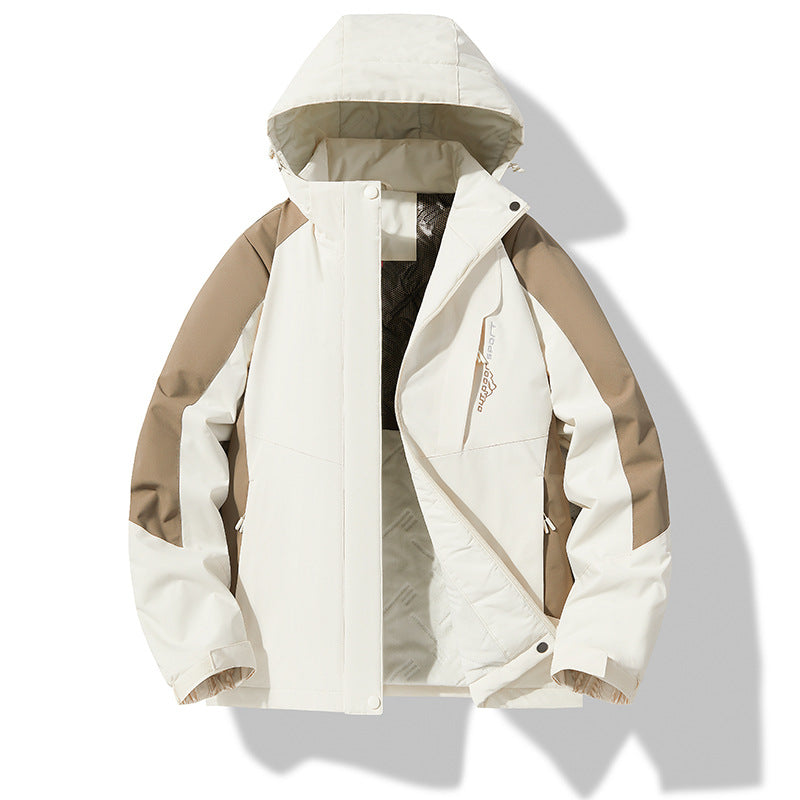 Thick Warm Cotton-padded Jacket Windproof And Waterproof