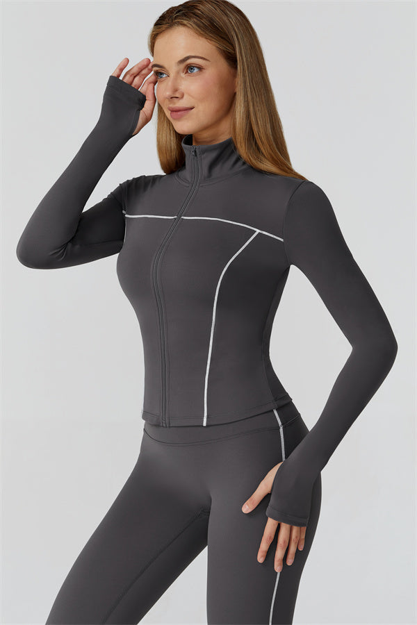 The Venus Zip Top Leggings 2-Piece Set