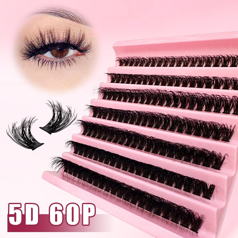 5D Messy 40p 60p Thick Hot Melt False Eyelashes
