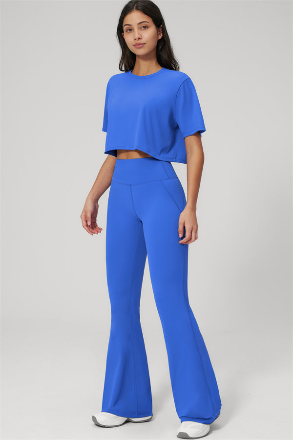 The Bold T-shirt Flared Leggings 2-Piece Set