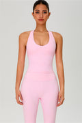 The Solid Halter Tank Top Leggings 2-Piece Set