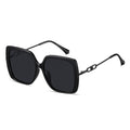 Large Metal Frame Polarized Sunglasses – Oversized Driving Shades