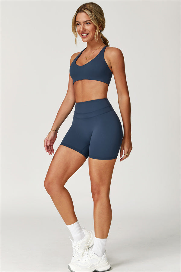 The Enigma Sports Bra Shorts 2-Piece Set