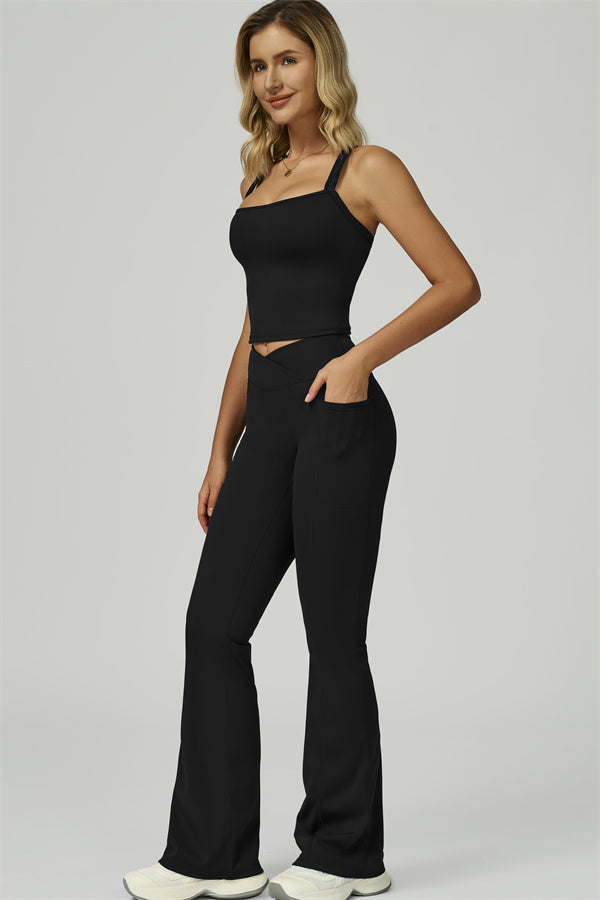 The Flourish Flared Leggings