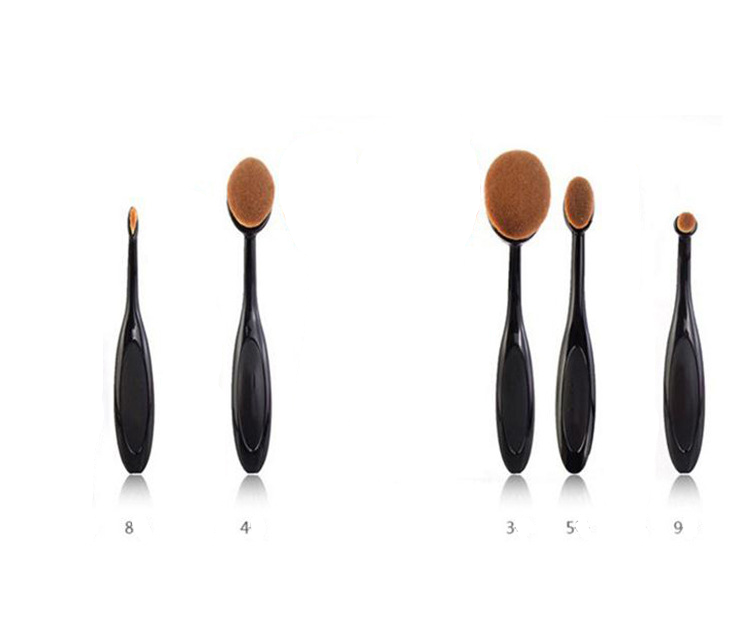 Toothbrush-Shaped Makeup Brush Set