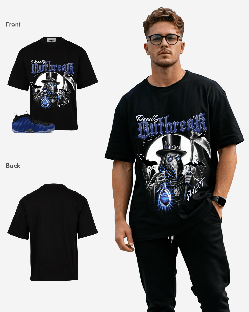 G West Deadly Outbreak Oversized Men's T-Shirt