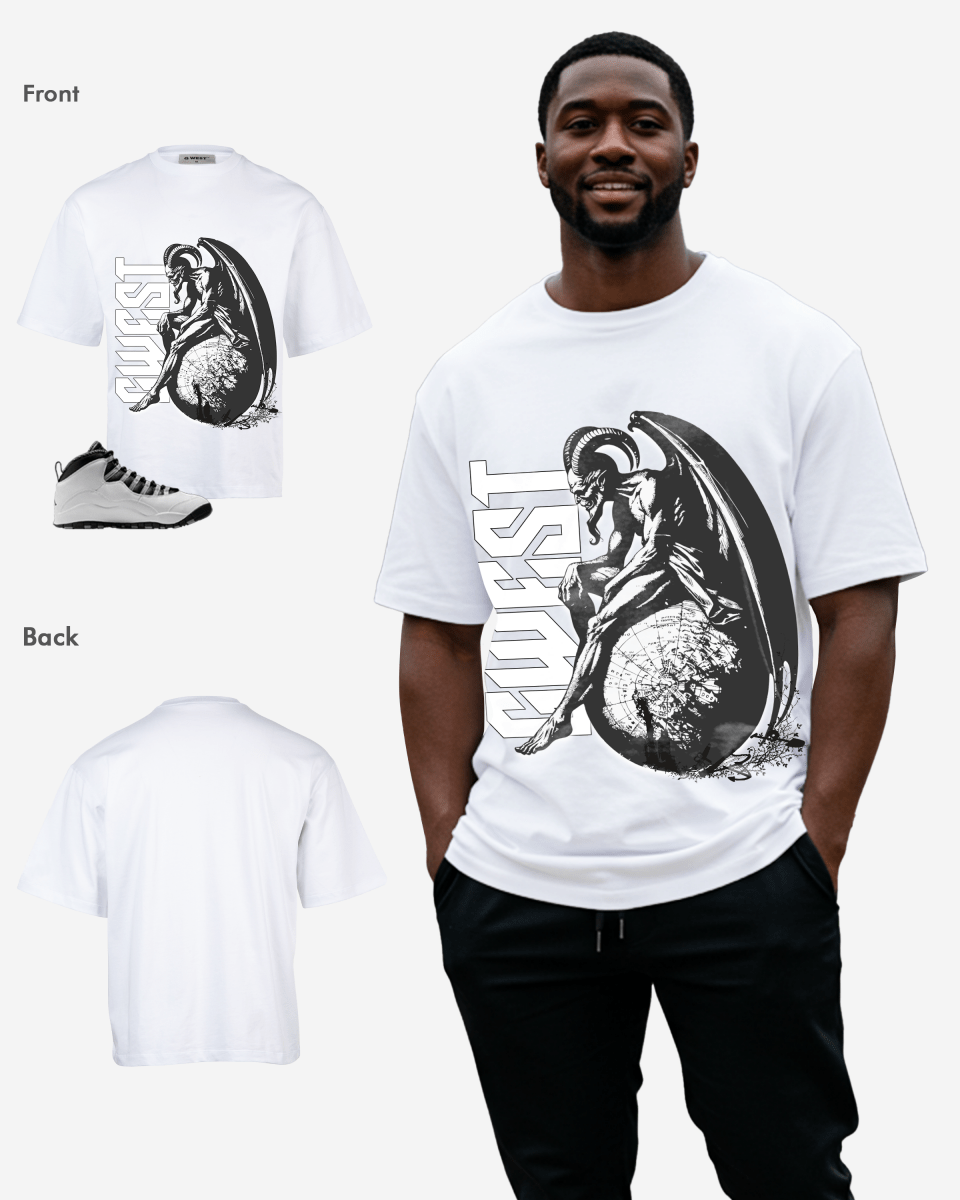 G West Death Oversized T-Shirt Mens
