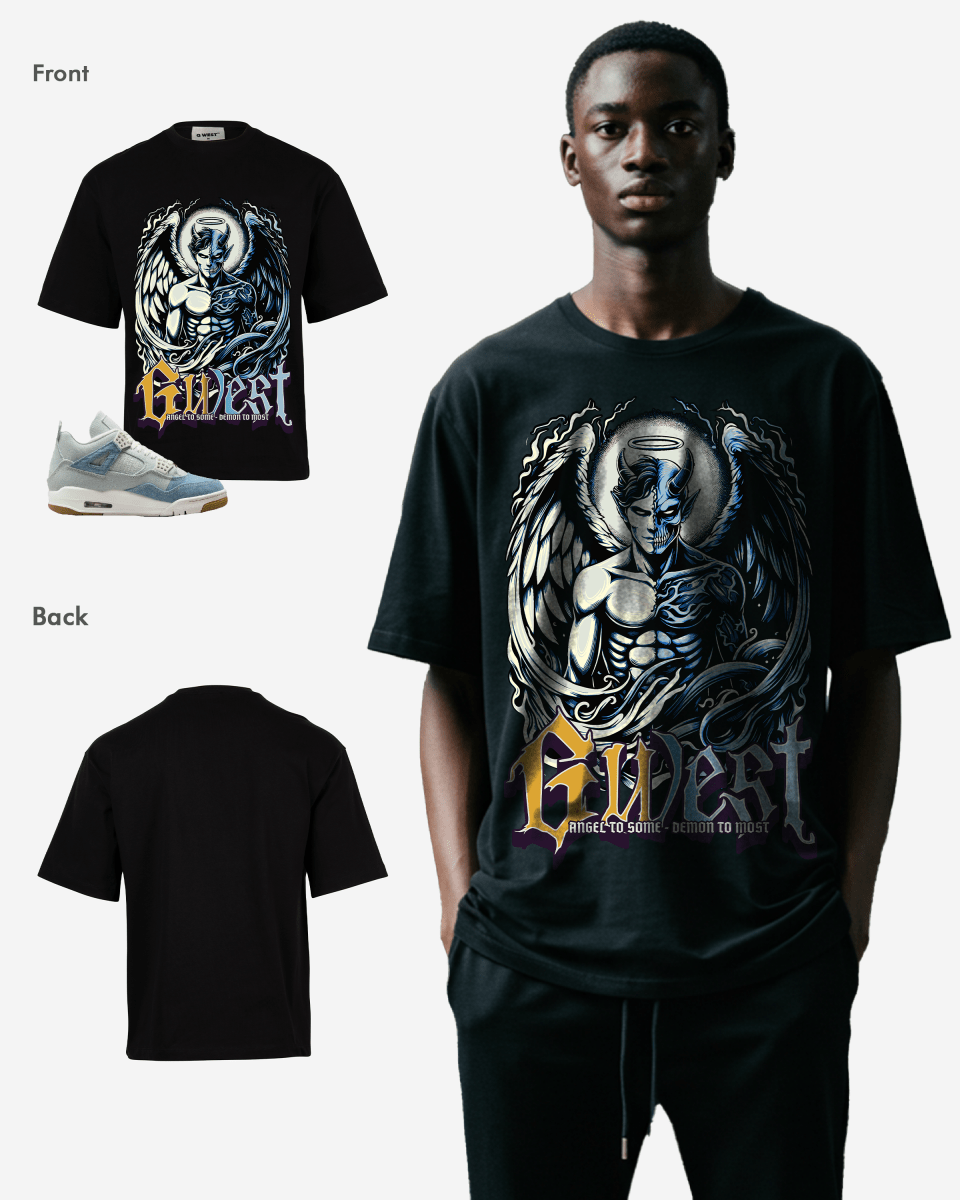 G West Duality Men's Oversized T-Shirt