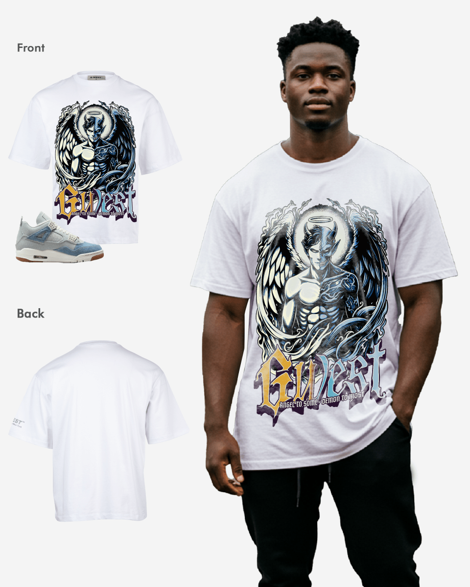G West Duality Men's Oversized T-Shirt