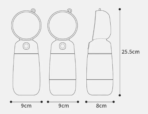 Portable Pet Water Bottle