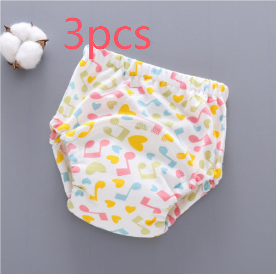 Baby Training Pants Washable 6-layer Gauze Diaper Cover Learning