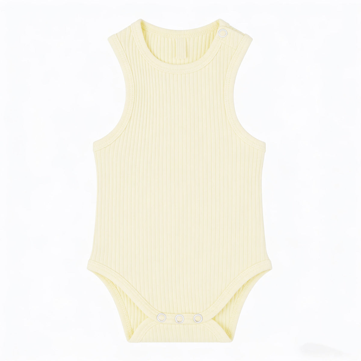 Baby Romper Knitted Ribbed Infant Onesie