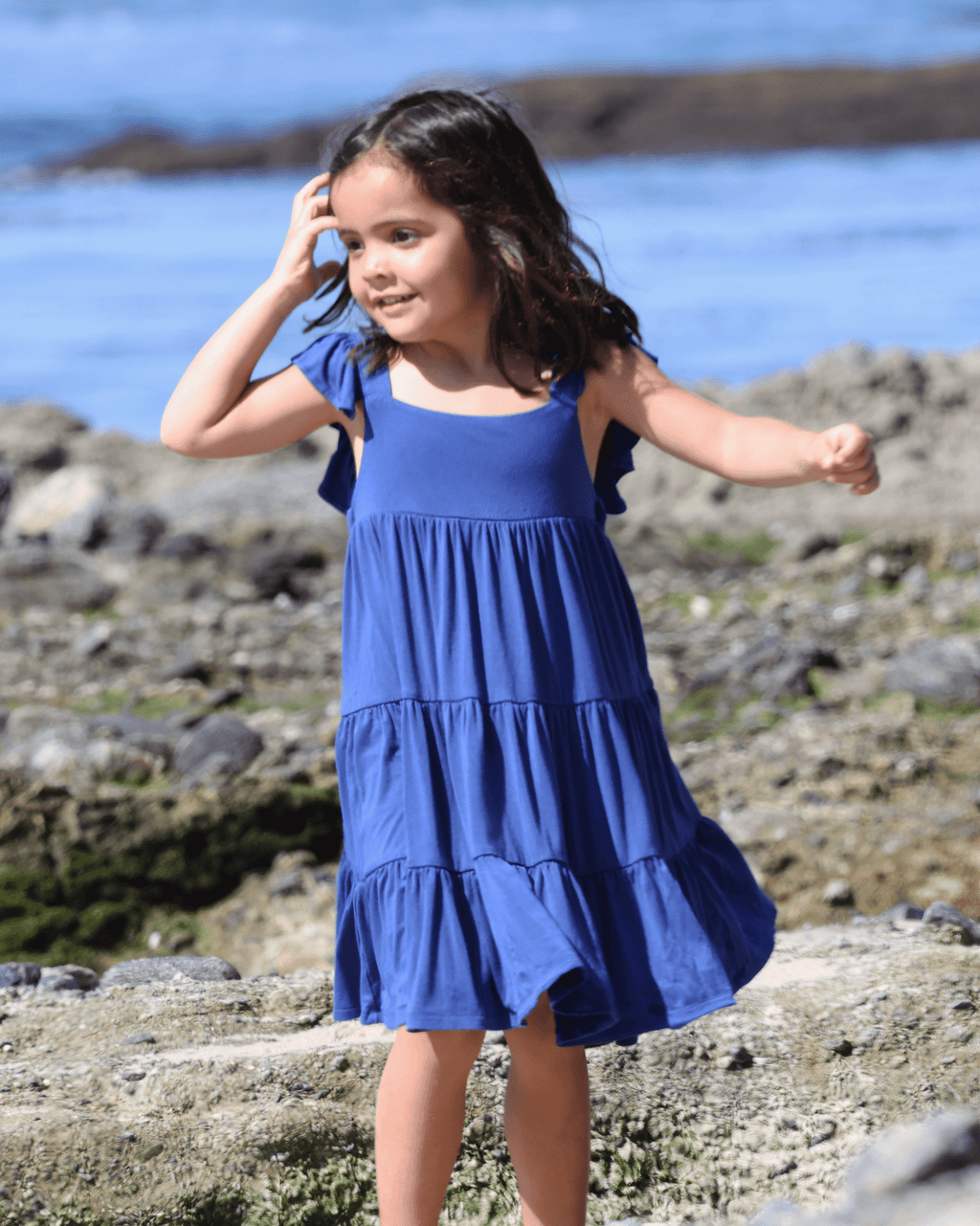 Earhart Dress - Blue