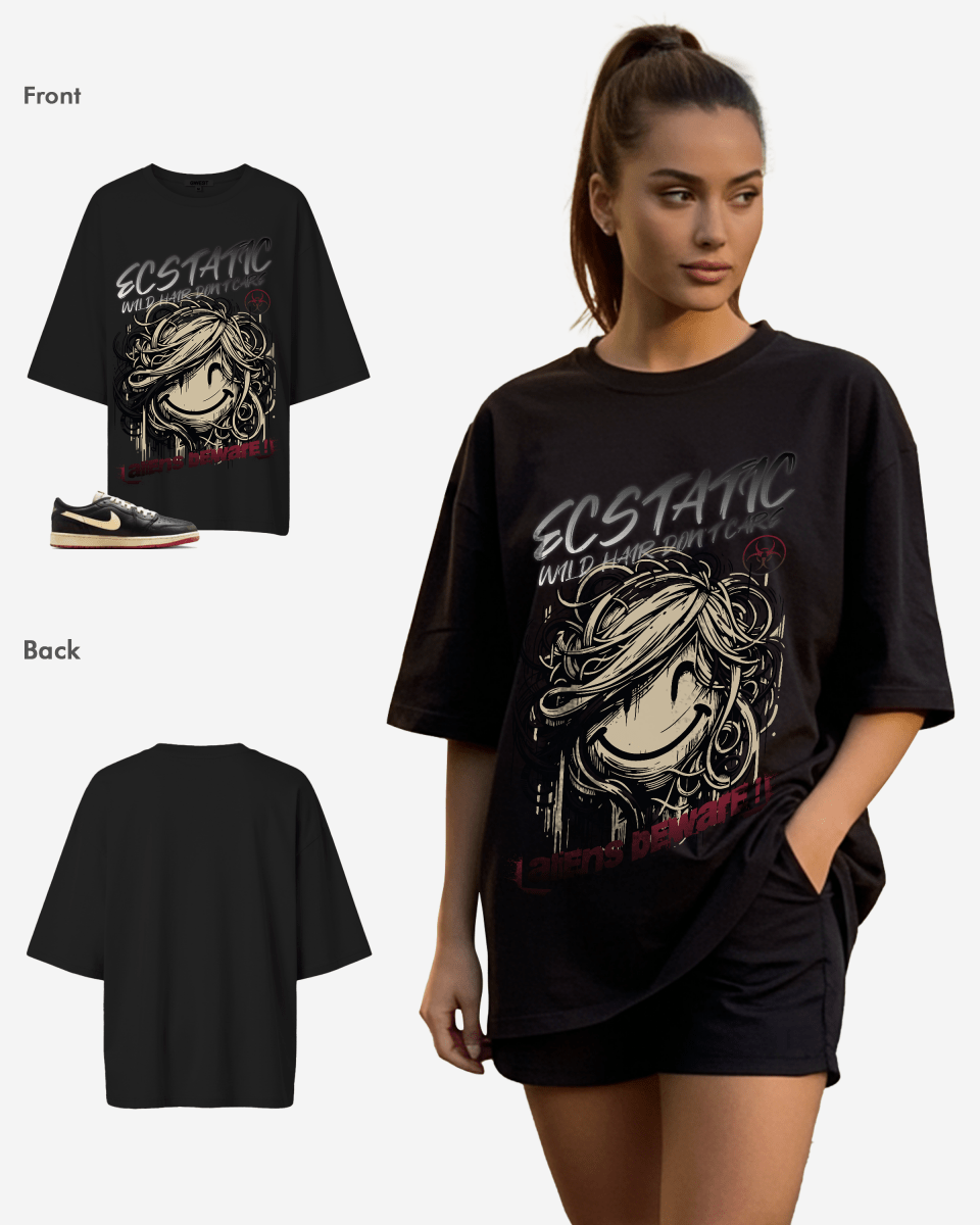 G West Ecstatic Oversized Women's T-Shirt