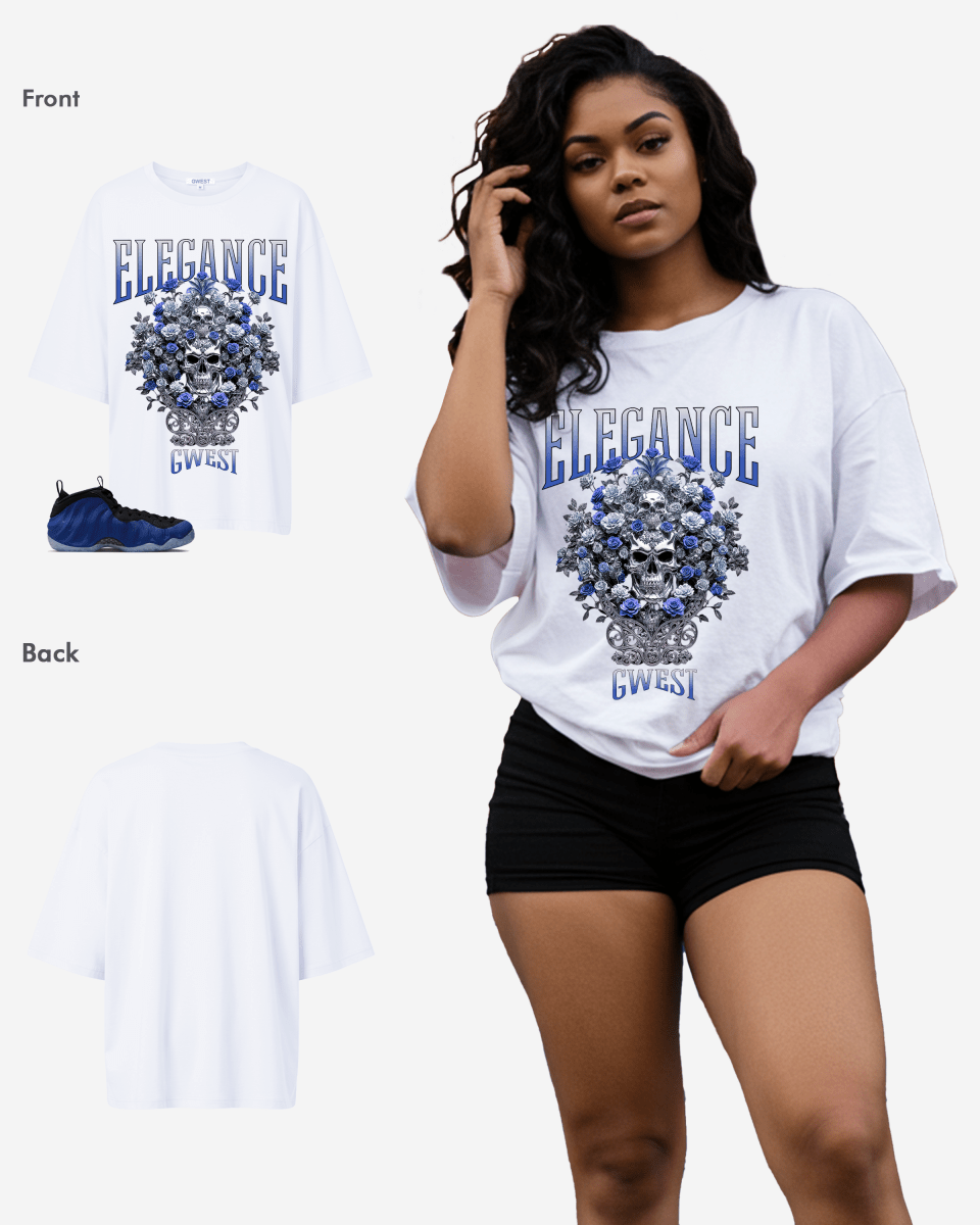 G West Elegance In Decay Oversized Women's T-Shirt