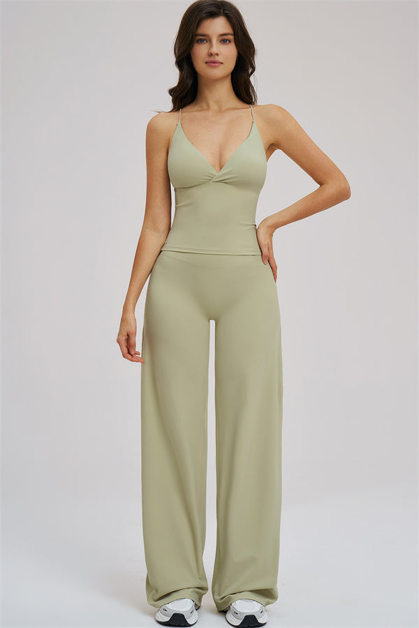 The Mosaic Tank Top Straight Leg Pants 2-Piece Set