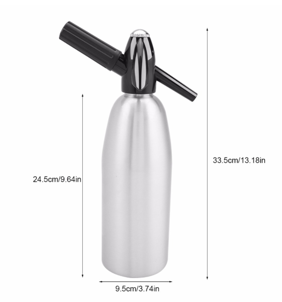 Aluminum Soda Maker with Bubble Water Bottle