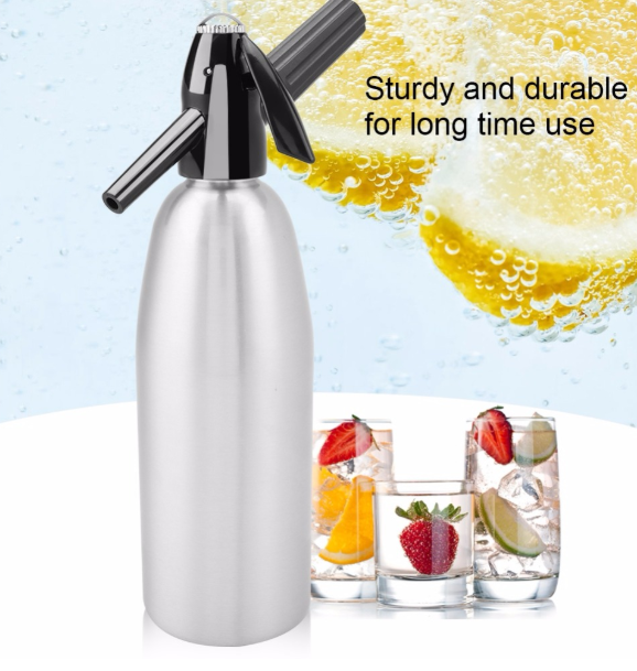Aluminum Soda Maker with Bubble Water Bottle