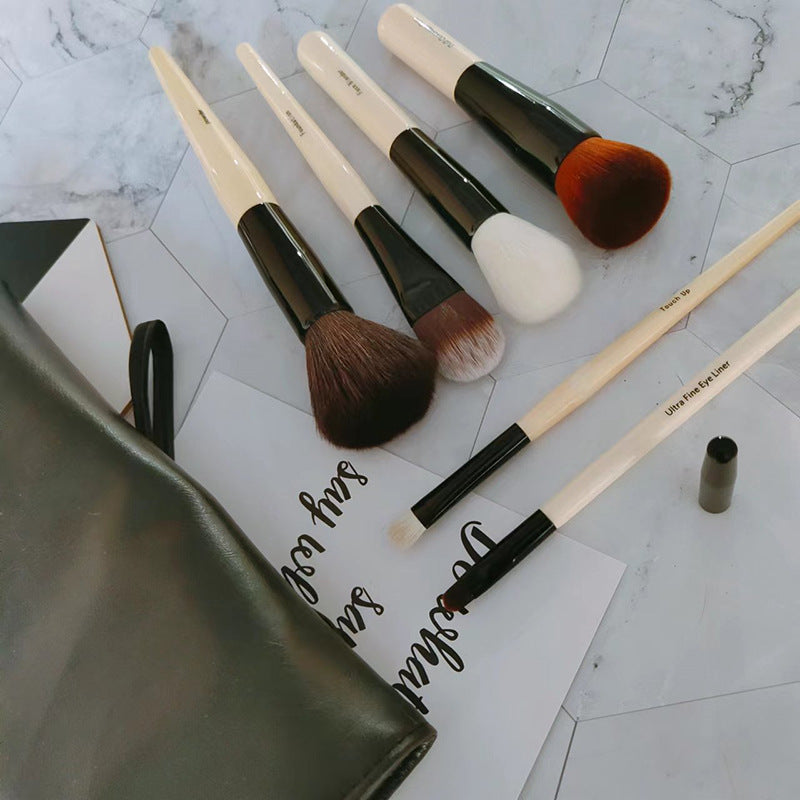 Makeup Brush Set with Pouch and Tools