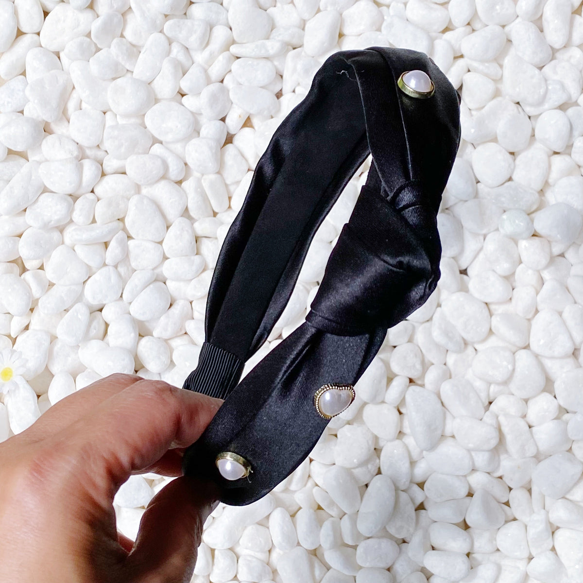 Liz Heart Embellished Headband