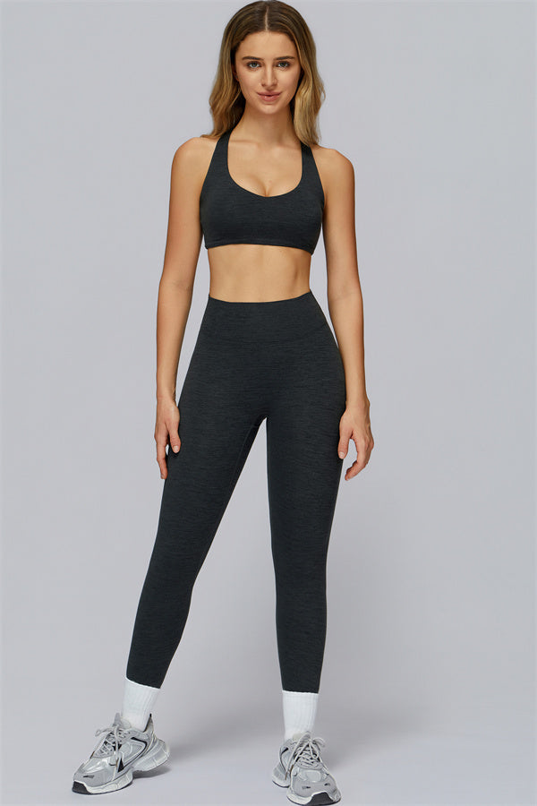 The Radiance Racerback Sports Bra Leggings 2-Piece Set