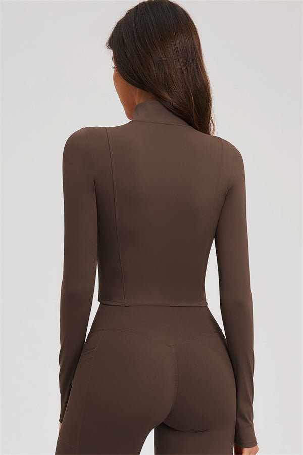The Sizzle Zip Jacket Sports Bra Shorts 3-Piece Set