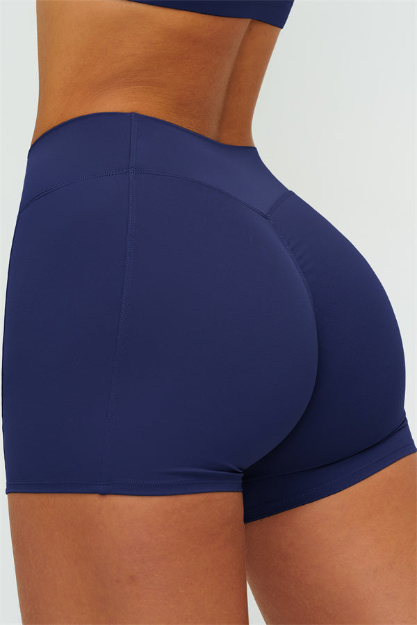 The Lushness V-Back Sports Bra Shorts 2-Piece Set
