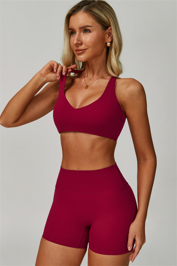 The Seraphine Sports Bra Shorts 2-Piece Set