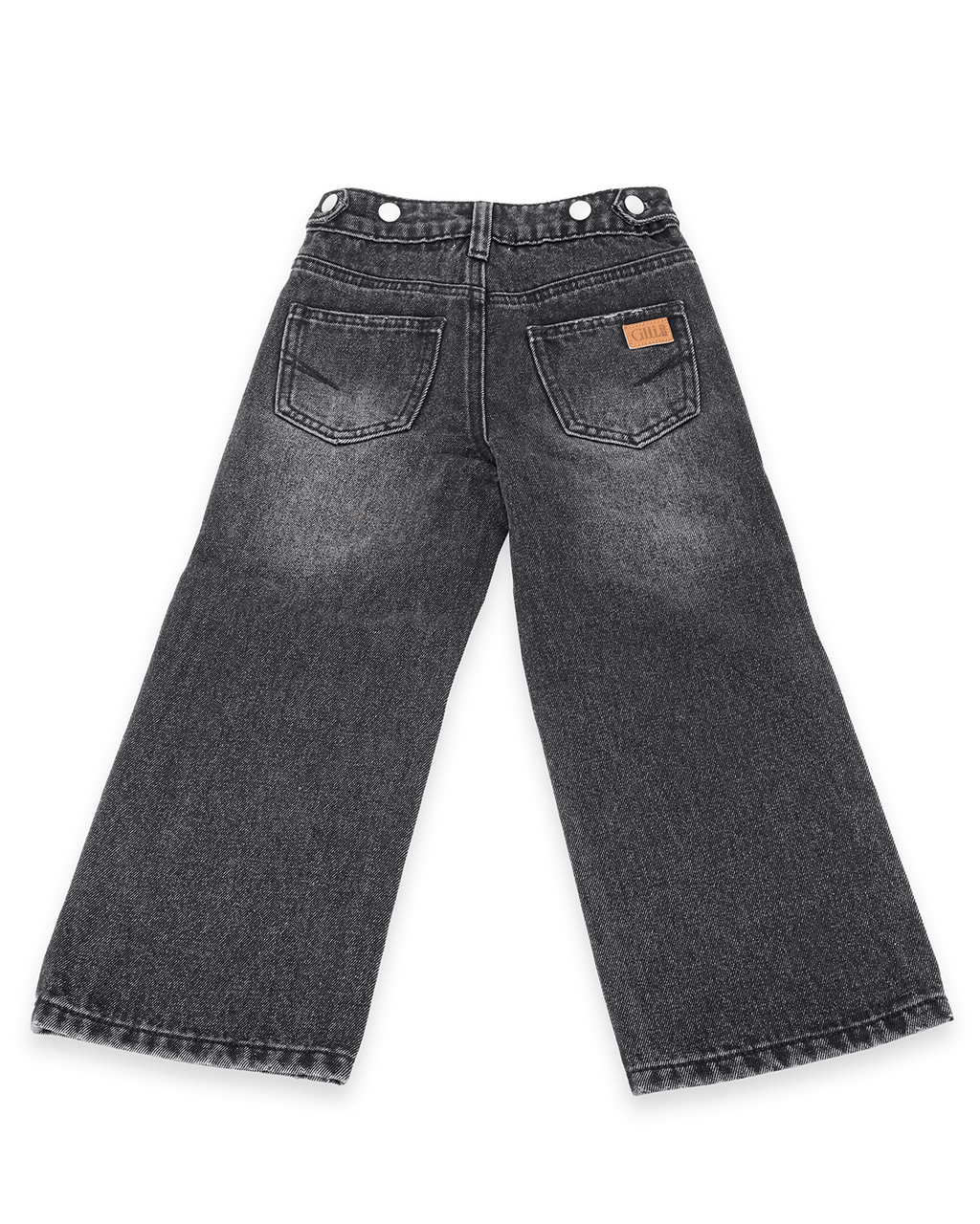 Fly Girl Distressed Denim  - Black