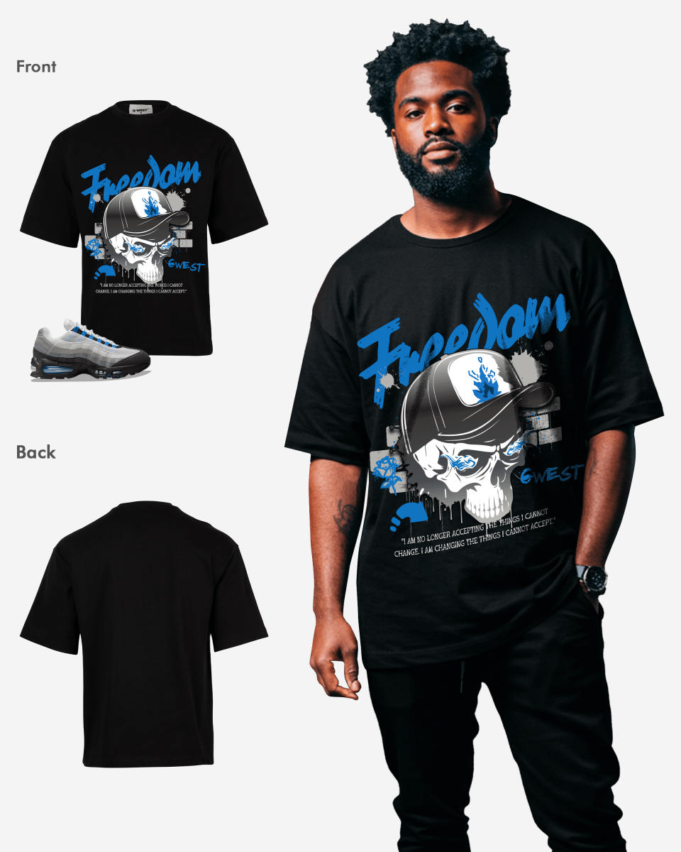G West Freedom Oversized Men's T-Shirt