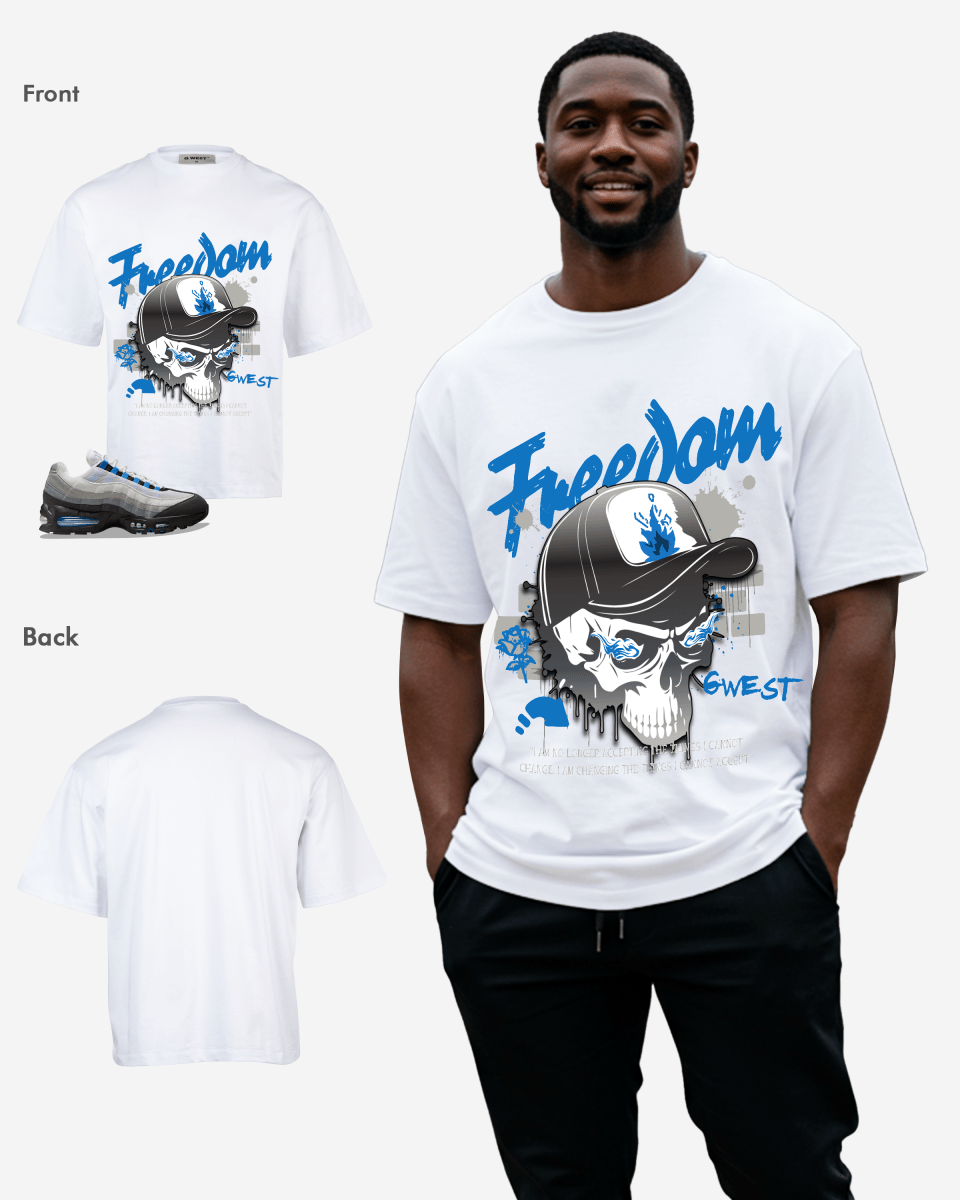 G West Freedom Oversized Men's T-Shirt